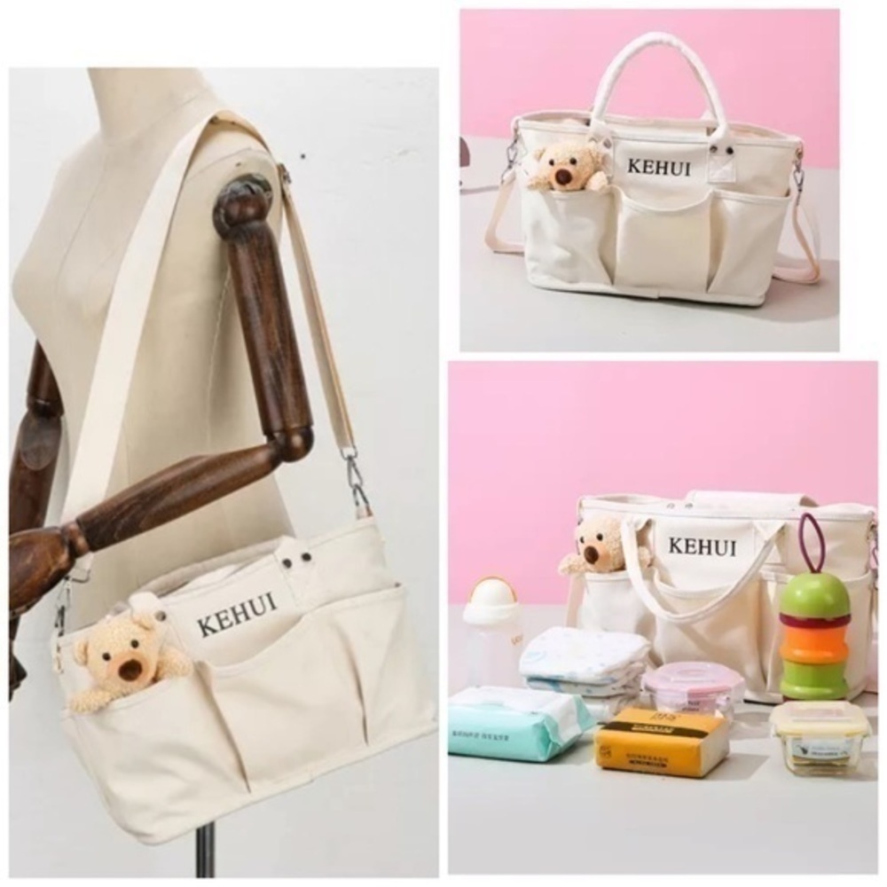 Mini Diaper bag / Doggie bag / beach bag - Picture 4 of 8
